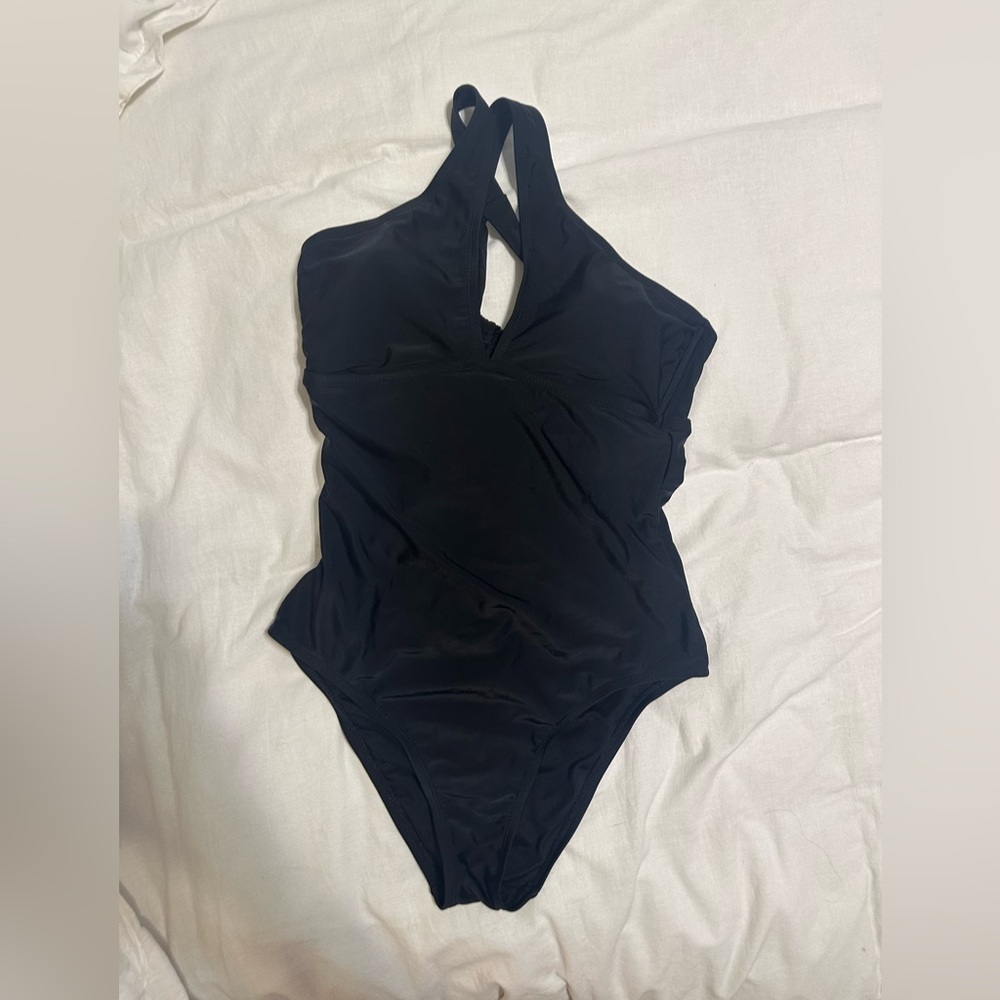 Kona Sol Elegant Black Swimsuit